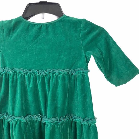 Hanna Anderson Green Dress 110 Cm - Picture 5 of 5